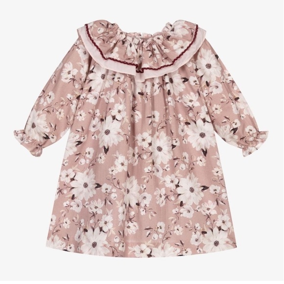 Other - PINK FLORAL COTTON DRESS